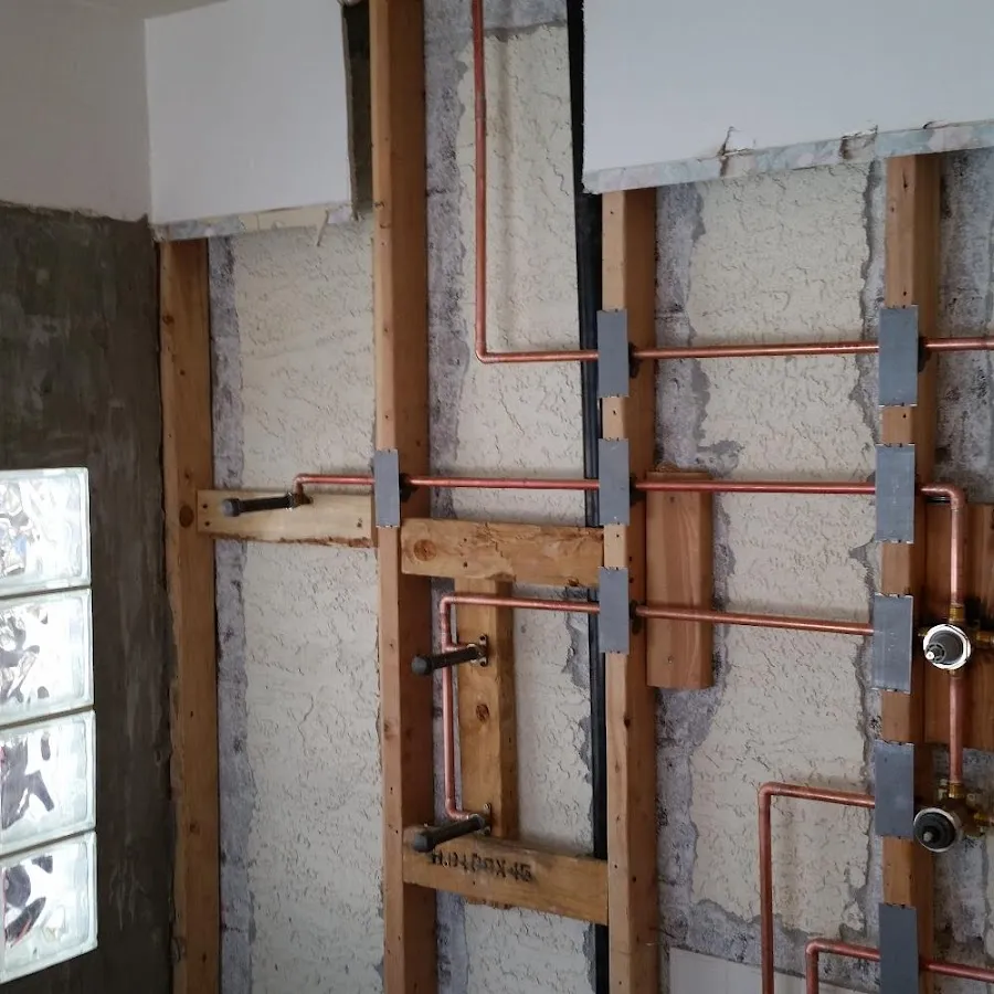 Copper pipe installation for Repiping in Deerfield
